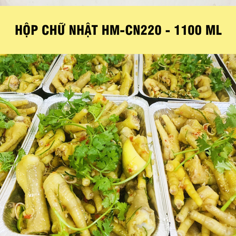 Hộp nhôm đựng thực phẩm